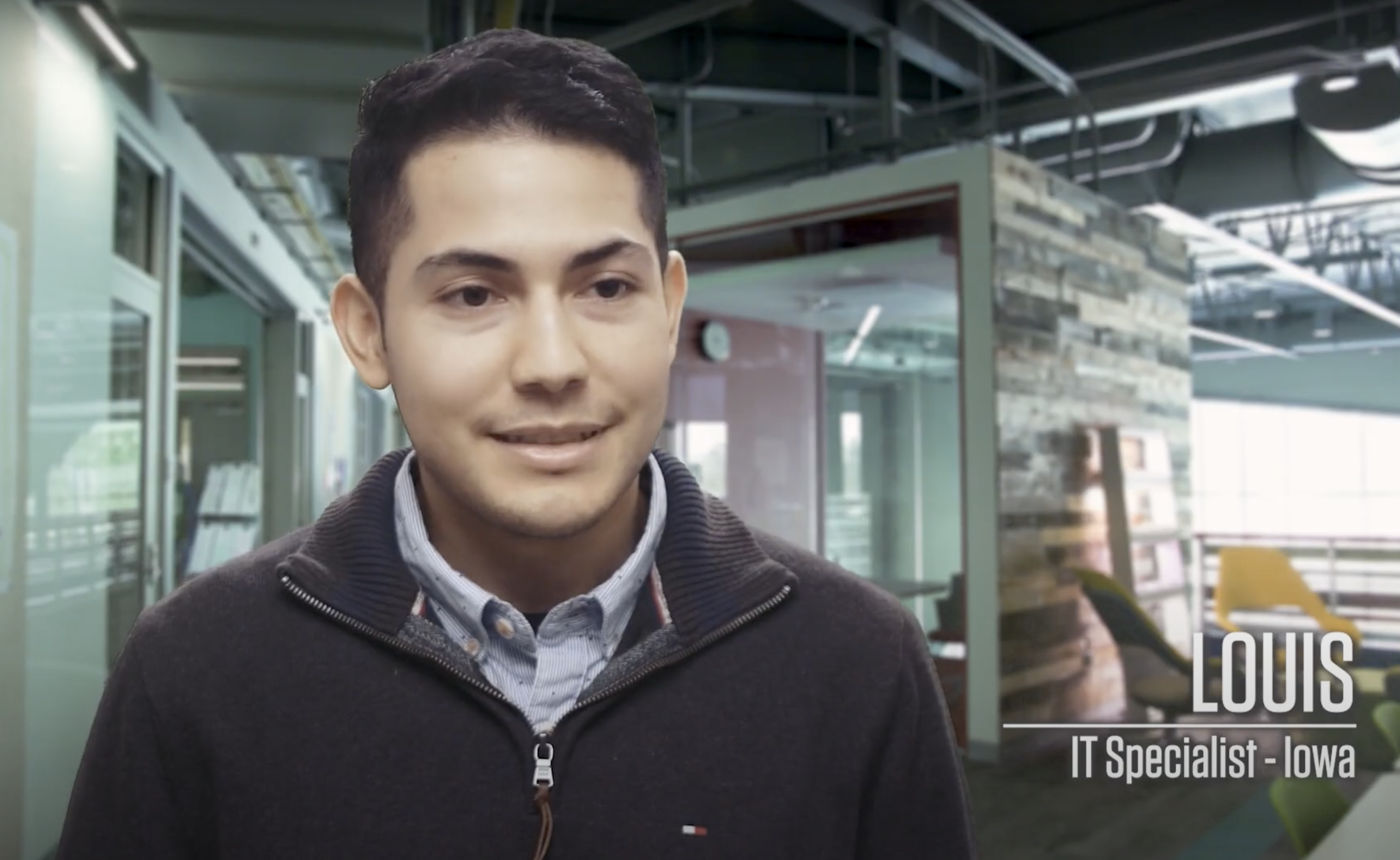 STEM Council Member Louis Moreno featured in Computer Science career video.