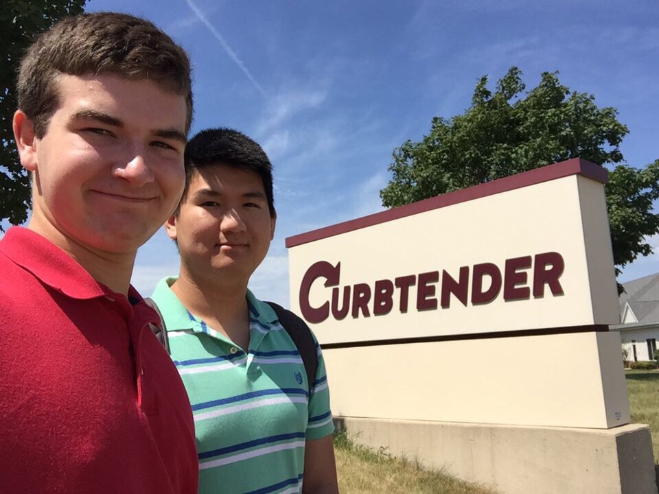 STEM BEST Students at CurbTender