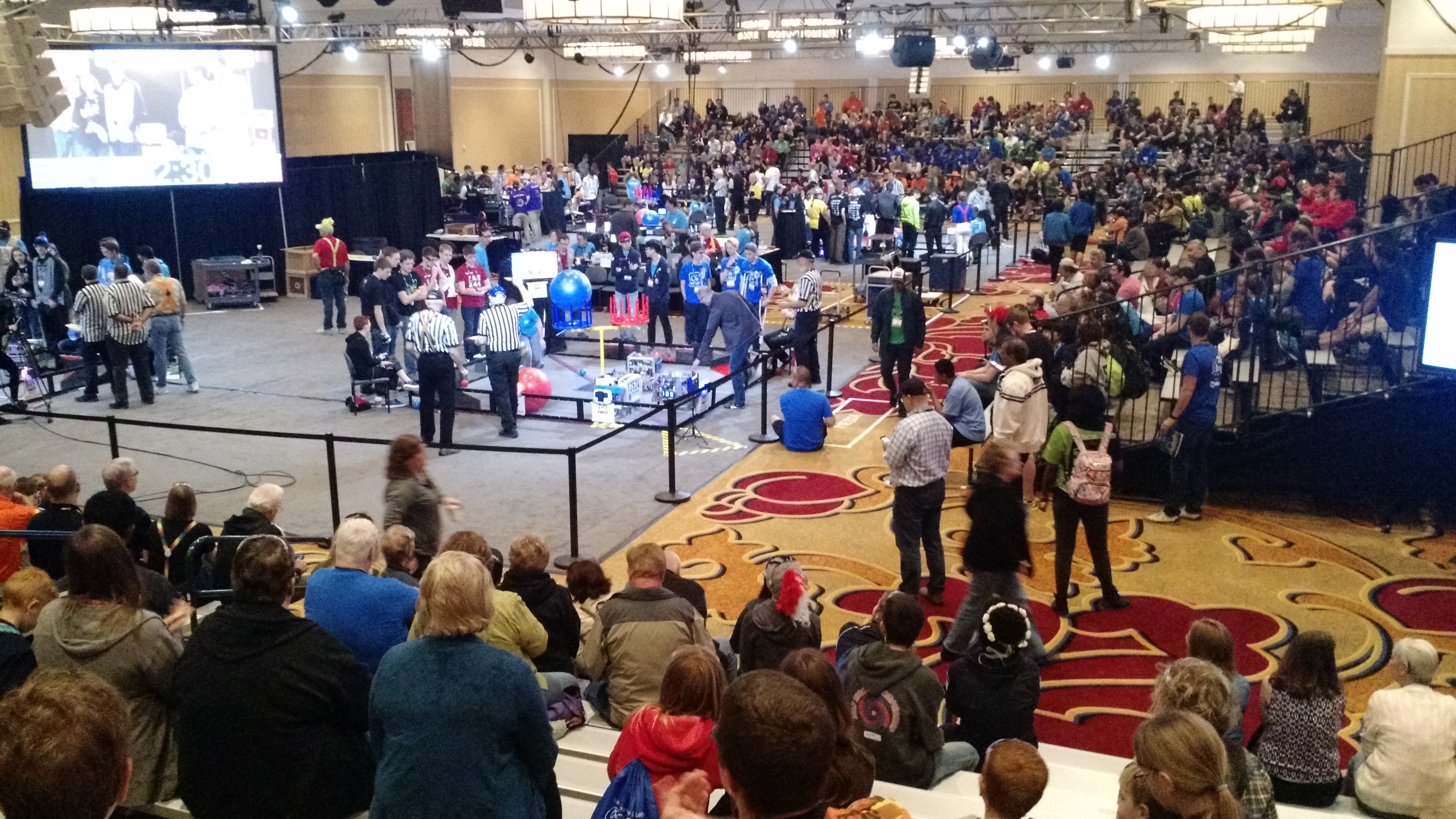 FIRST Tech Challenge teams compete at FIRST Championship in St. Louis.