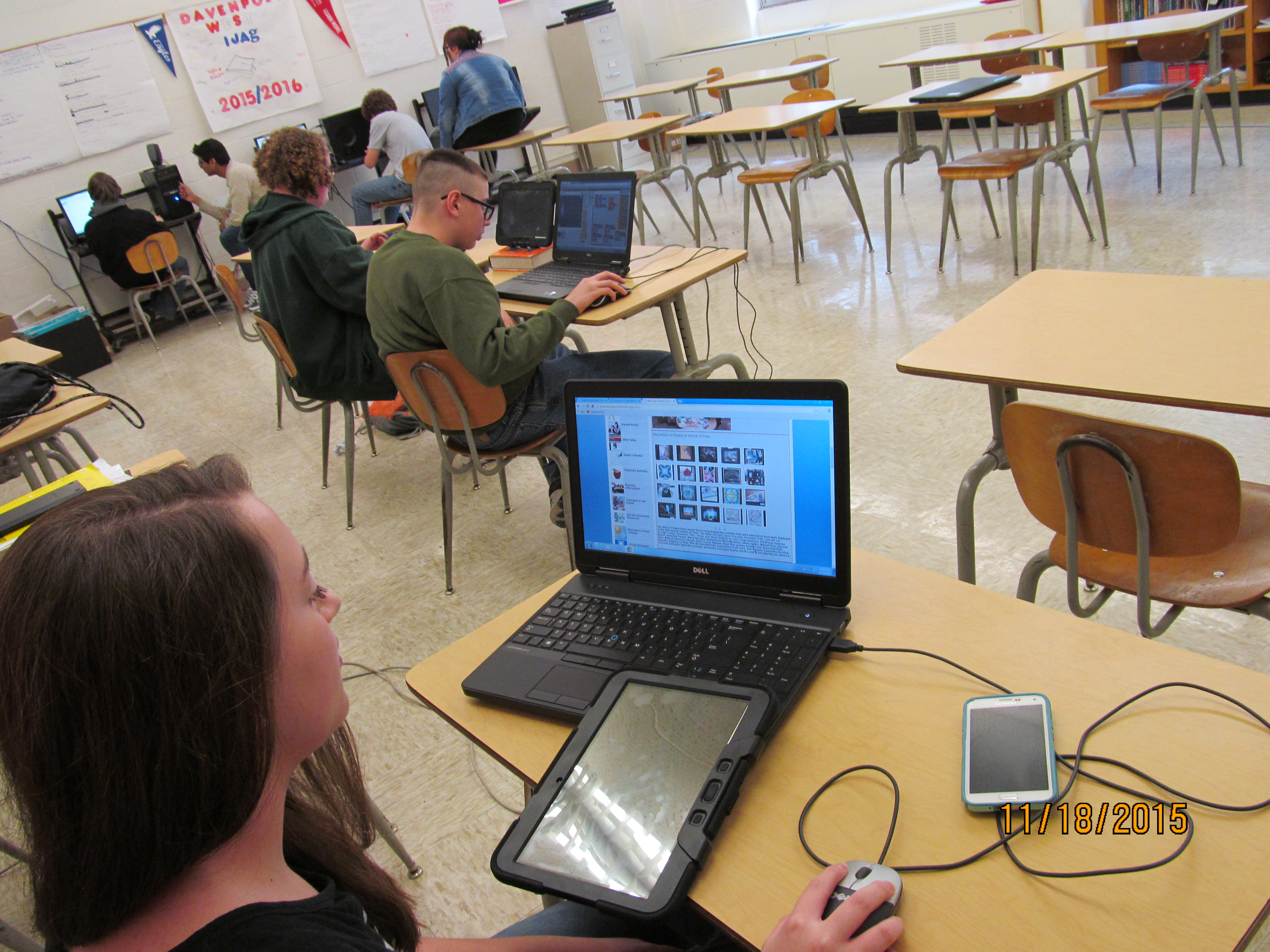 Davenport West High School utilizes Project Lead The Way's Computer Science program