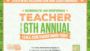 2020 I.O.W.A. STEM Teacher Award
