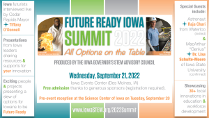 Register today for the 2022 Future Ready Iowa Summit