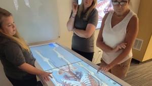The STEM BEST Program at Prairie High School will engage students and local workplaces with technology advanced healthcare experiences using their new Anatomage Table.