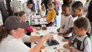 Iowa youth gain awareness and excitement for STEM through STEM Day at the Iowa State Fair, among other events and programs led by the STEM Council each year.
