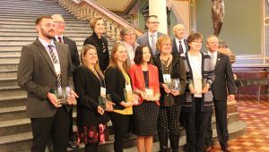 2020 I.O.W.A. STEM Teacher Award recipients were honored at STEM Day at the Capitol. 