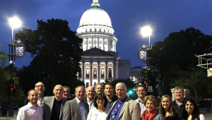 Midwest STEM leaders in downtown Madison, Wisconsin