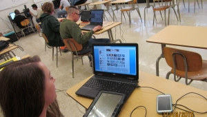 Davenport West High School utilizes Project Lead The Way's Computer Science program