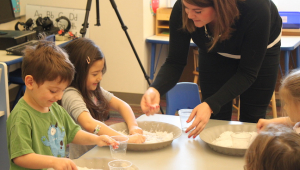 Students participate in Pint Size Science 