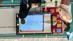 Students participated in the STEM Scale-Up Program Daily Math Fluency at St. Anthony Catholic School in Des Moines during the 2022-2023 school year.