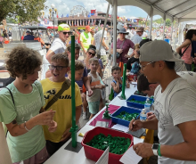 Thousands of Iowans experienced STEM activities at the Iowa State Fair.